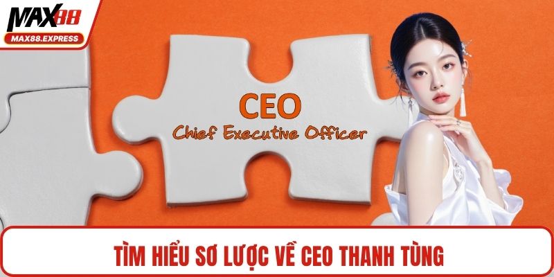 Tìm hiểu sơ lược về CEO Thanh Tùng